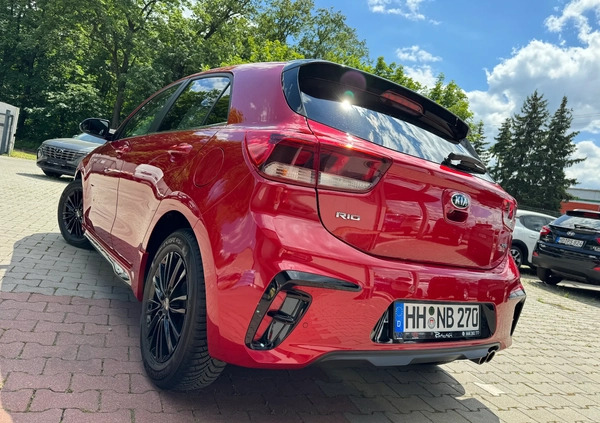 Kia Rio cena 55777 przebieg: 80767, rok produkcji 2020 z Nysa małe 742